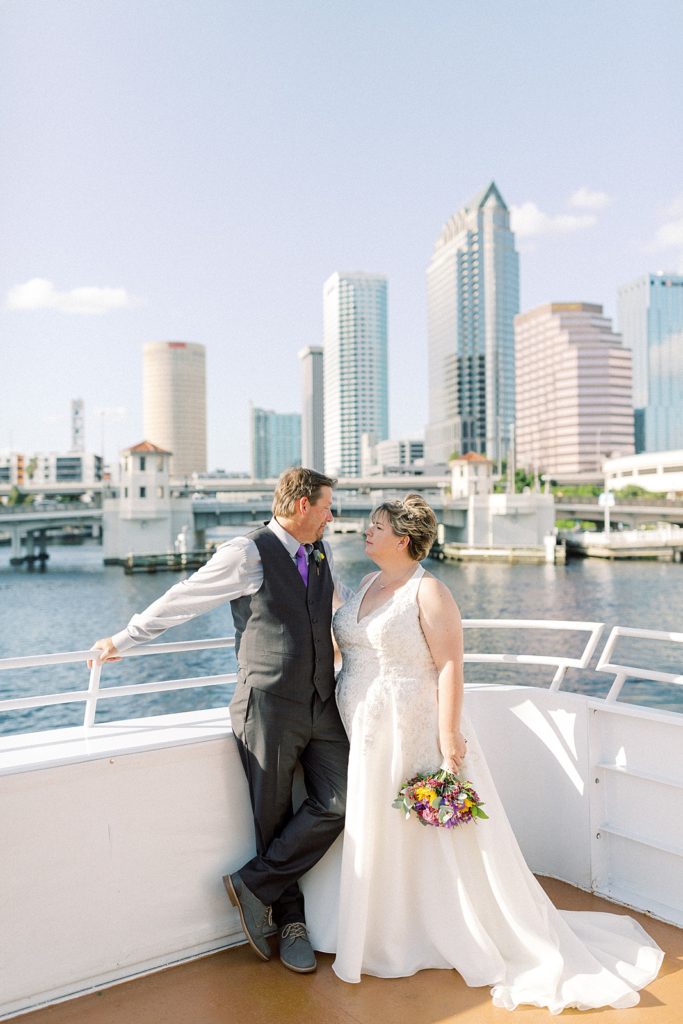 Fenbers Wedding on the Yacht Starship in Tampa Bay Florida