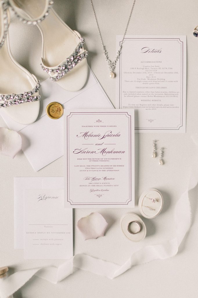 brides invitation suite the basic invite