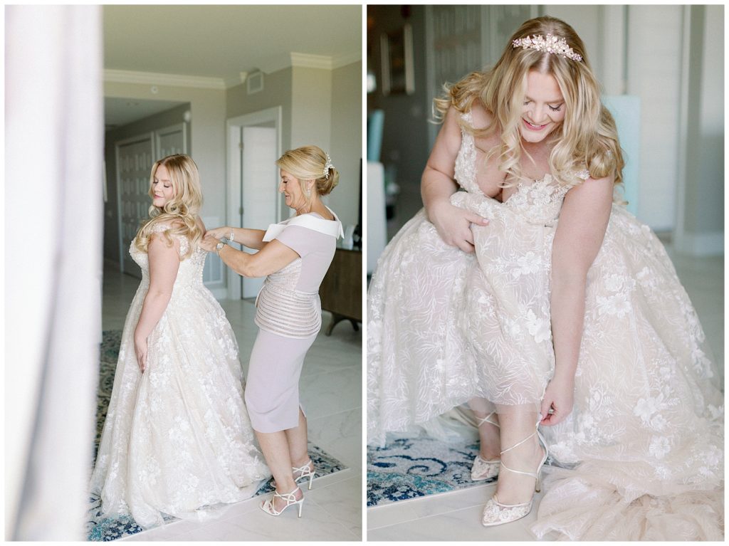 Bella Collina Wedding Casie Marie Photography getting ready