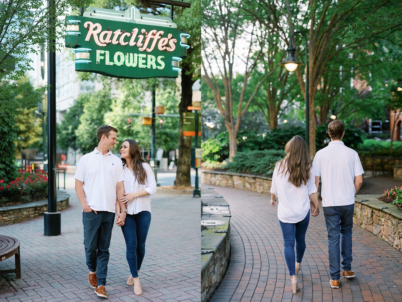 A&C Downtown Charlotte, NC Engagement Session