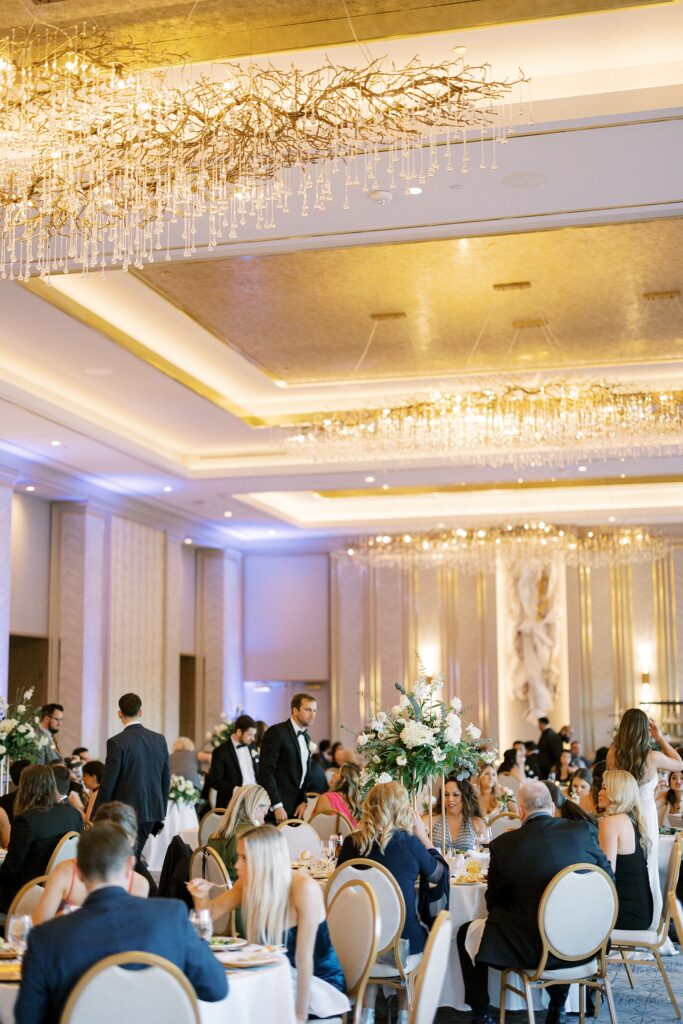 Carmel Country Club Wedding Reception ballroom