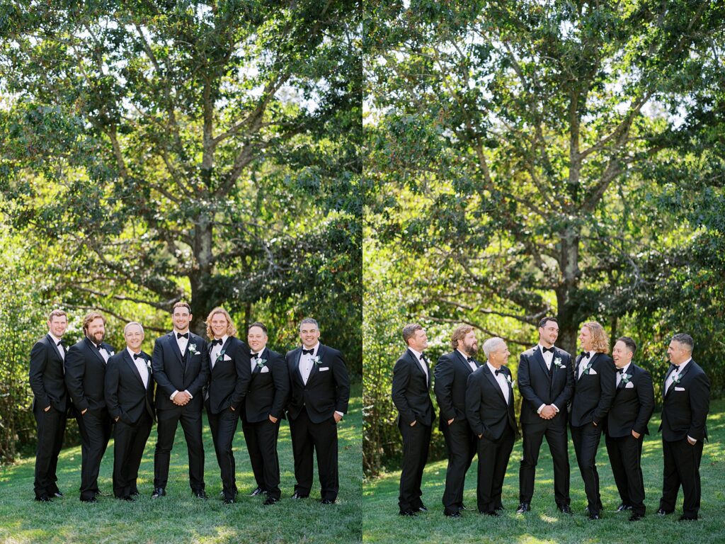 Chestnut Ridge Events Wedding Groomsmen