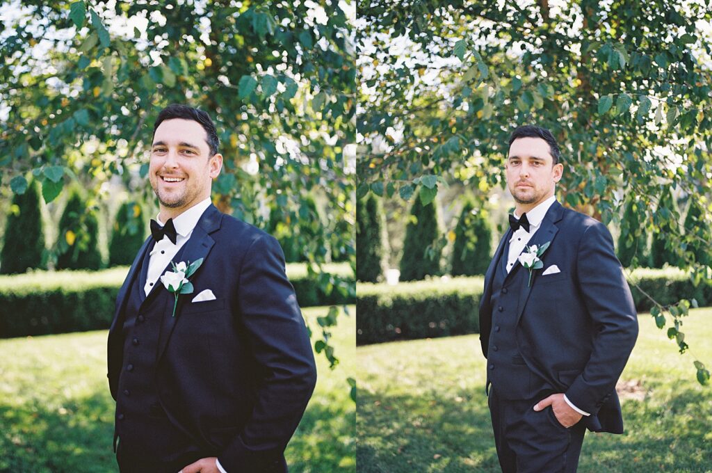 Chestnut Ridge Events Wedding Groom Portraits