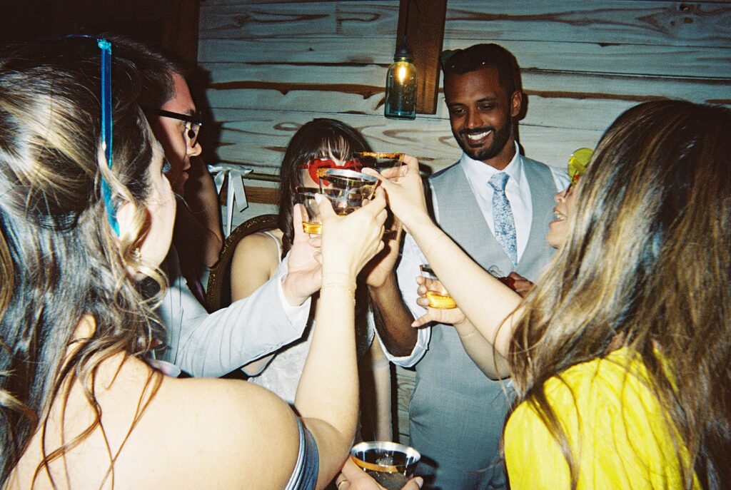 Wedding Reception at the Kinsleeshop Farm, captured by North Carolina Wedding Photographer, Casie Marie Photography