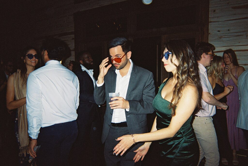 Wedding Reception at the Kinsleeshop Farm, captured by North Carolina Wedding Photographer, Casie Marie Photography