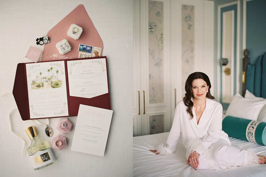 Bride getting ready at Disney’s Grand Floridian captured by Walt Disney World wedding photographer Casie Marie Photography