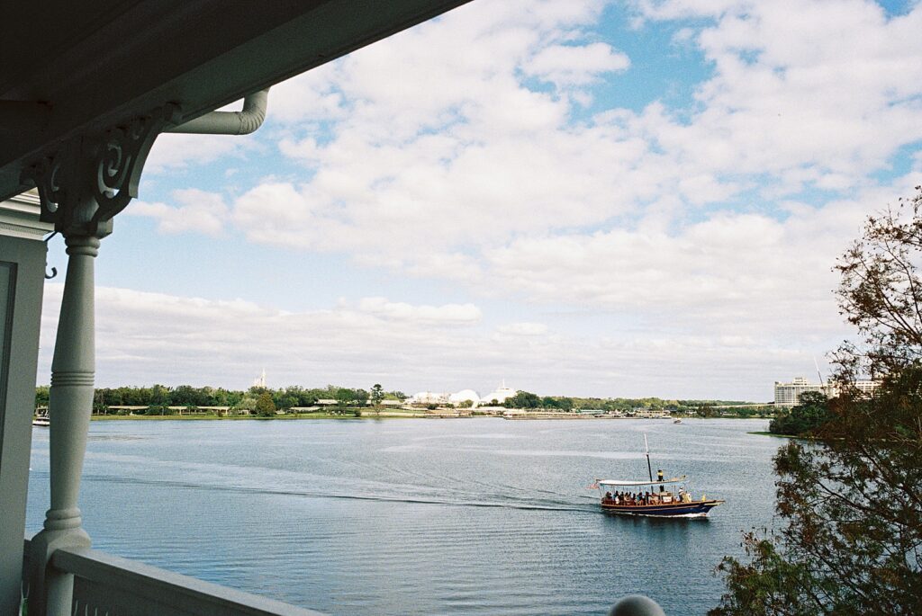 Magic Kingdom view from the Grand Floridian Resort and Spa