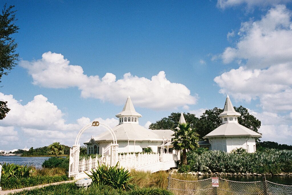 The Wedding Pavilion at Walt Disney World captured by Disney wedding photographer Casie Marie Photography