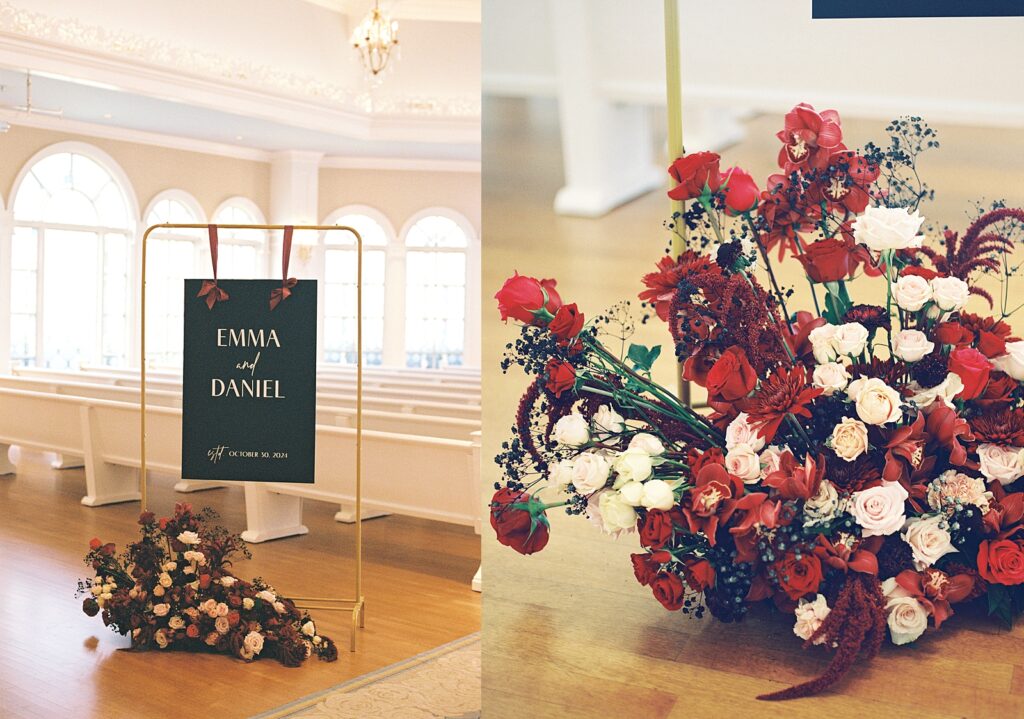 Romantic ceremony moment at Disney’s Wedding Pavilion captured by Casie Marie Photography